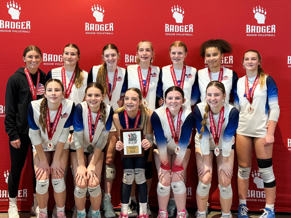 AddysonSundby's tweet image. 14 Open State Champs! 

Thank you @BadgerRegionVB for a fun weekend!