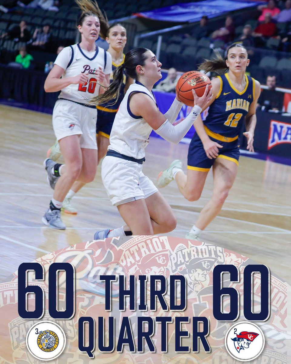 Ucwbb's tweet photo. We're all tied heading into the fourth quarter. Kassie Monday 15 pts, Jaiden Cox with 13 points; Lakin Burke 12 rebounds #OneBigTeam https://t.co/6p148E2X7Z