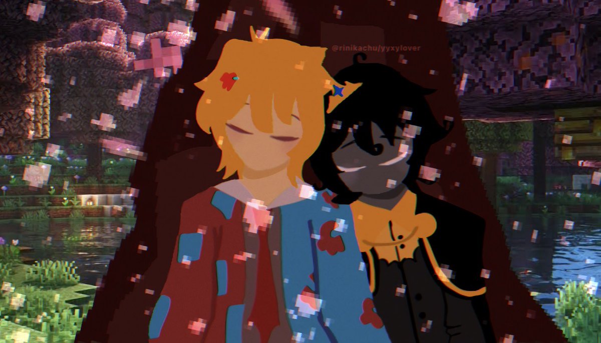 rinikachu's tweet image. IM SOBBING THEY BROUGHT ME OUT OF MY ARTBLOCK AND THEY CAME OUT SO CUTE ITS BEEN A MONTH AND IM STILL NOT IVER THEM😭😭 also the duo name i came up for them in daisygrove duo… explanation in the comments #Rejoicefanart #taimcfanart 

ref photos + silly photos in comments