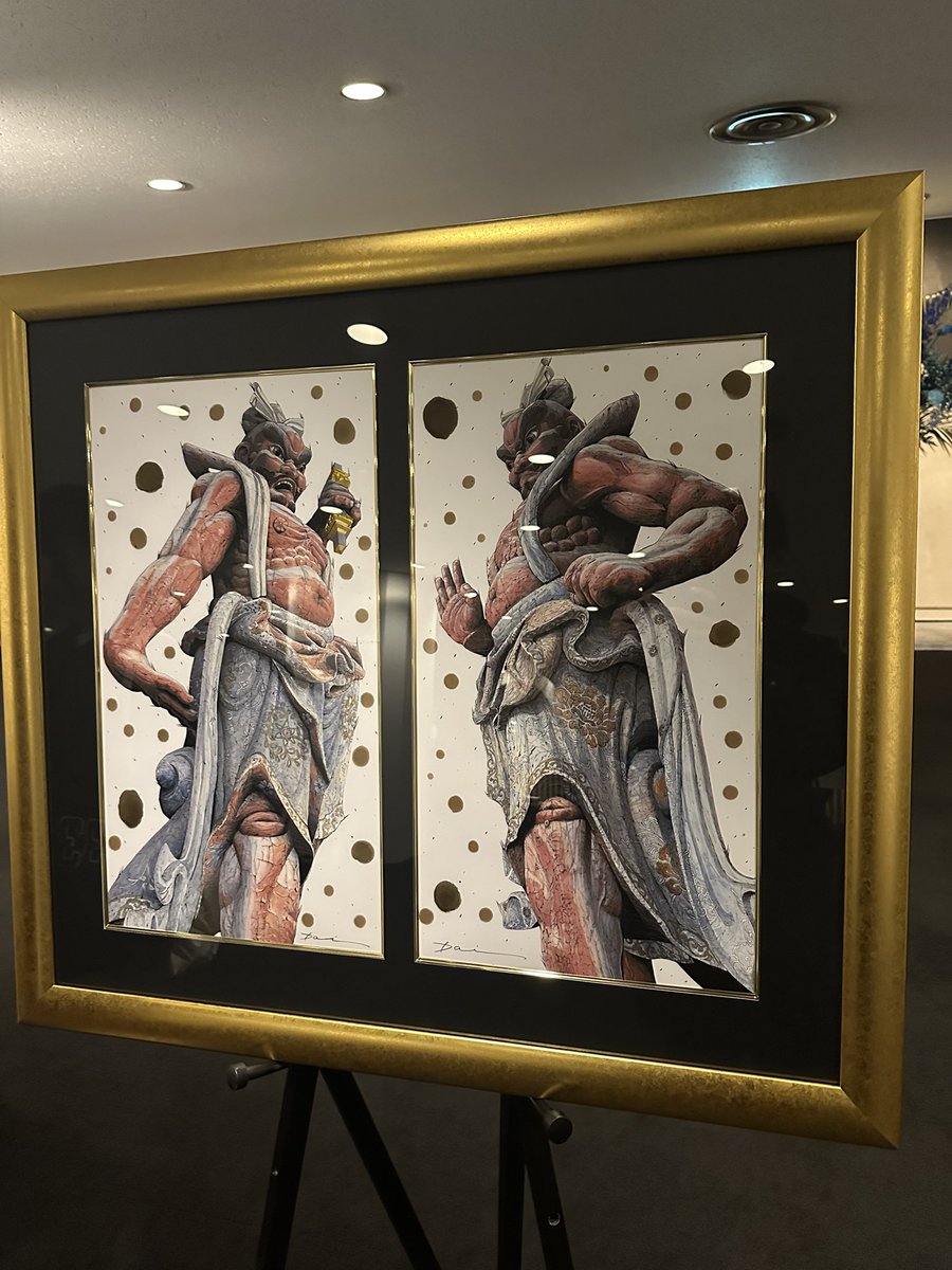 toshiya1215's tweet photo. 田村大さんの個展を見に、増上寺へ。
どれも素晴らしい作品
#daitamura
#田村大 https://t.co/BA3Qzz1ggl