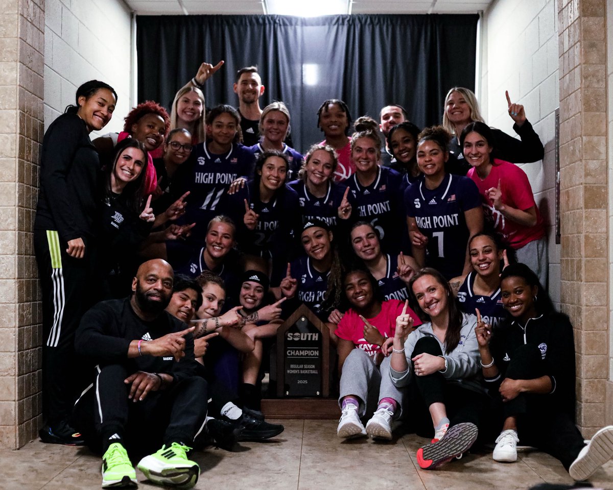 Big South Conference (@bigsouthsports) on Twitter photo Regular season champs. Big South tournament champs. A trip to the NCAA Tournament for a second time in five years.
Congrats on an incredible season, <a href="/HPUWBB/">HPU Women's Basketball</a>! π
#BigSouthWBB Regular season champs. Big South tournament champs. A trip to the NCAA Tournament for a second time in five years.
Congrats on an incredible season, <a href="/HPUWBB/">HPU Women's Basketball</a>! π
#BigSouthWBB