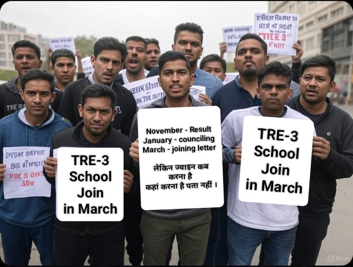 *ट्विटर कैंपेन फिर स्कूल ज्वाइनिंग* 

आज TRE 3 के सभी साथी 11 बजे ट्विटर अभियान के लिए तैयार रहिये।
अभी मार्च तक ज्वाइनिंग होने वाली थी अब अप्रैल में होगी,
सरकार देरी करती जा रही है।

Time 11 बजे 
21 मार्च

हैशटैग 👇👇

#Bpsc_Tre3_Joining_In_March
@TeachersUnion99
<a href="/ManojJaat0101/">Manoj Jaat</a>