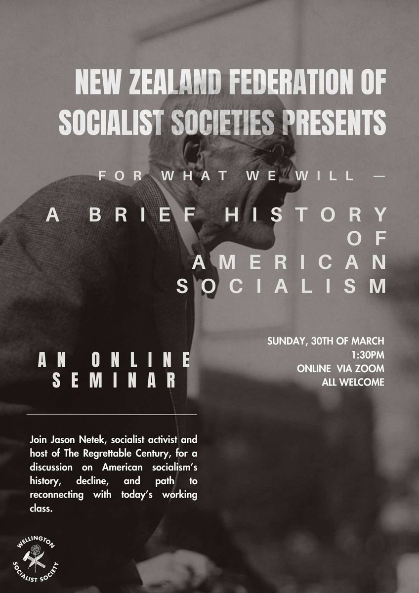 Wellington Socialist Society tweet media