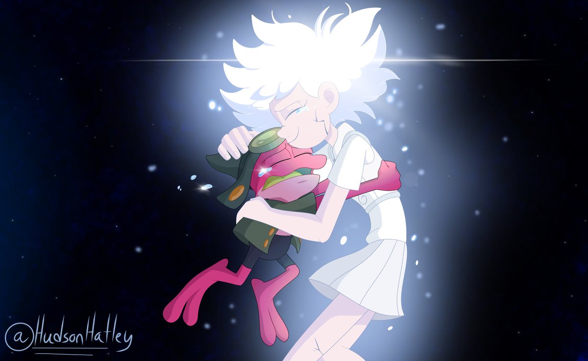 HudsonHatley's tweet photo. “You changed my life.”

“-and you changed mine.”

The moment in the show that broke me. I did start crying again when drawing this. 
#Amphibia_Contest https://t.co/JjmaUFT7kc