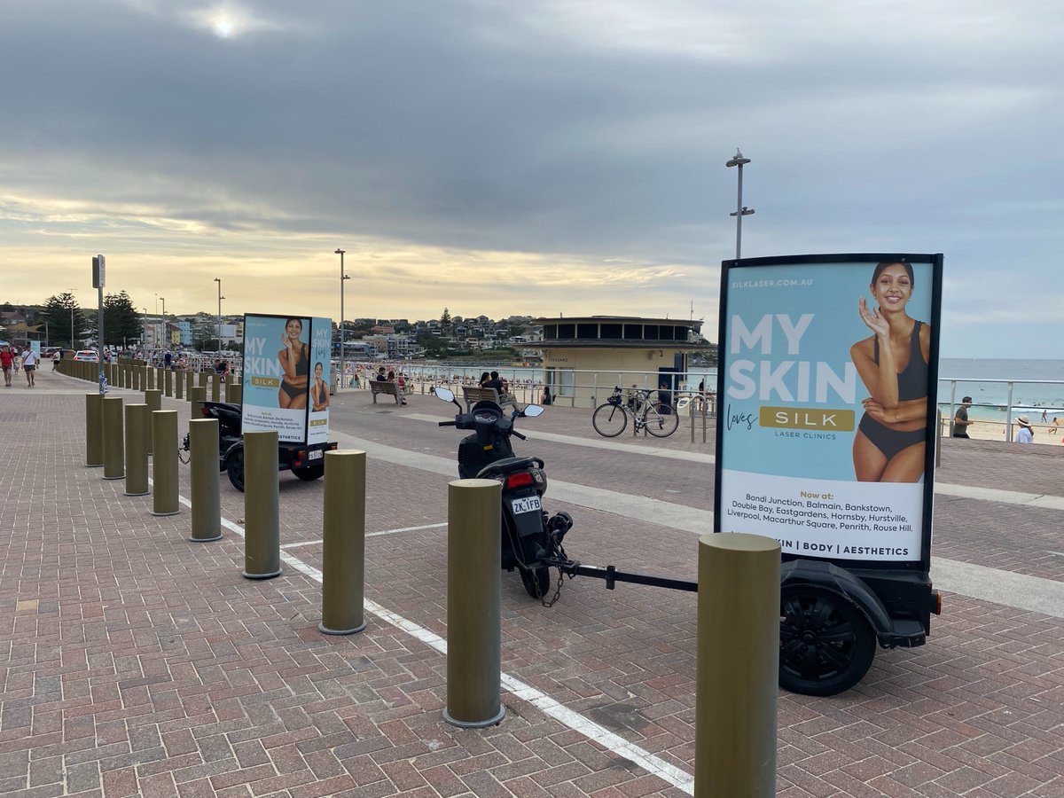 STTAdvertising's tweet image. Hitting the streets of Bondi with @silklaserclinic pop in and say hello to the team at their Bondi Junction store :)