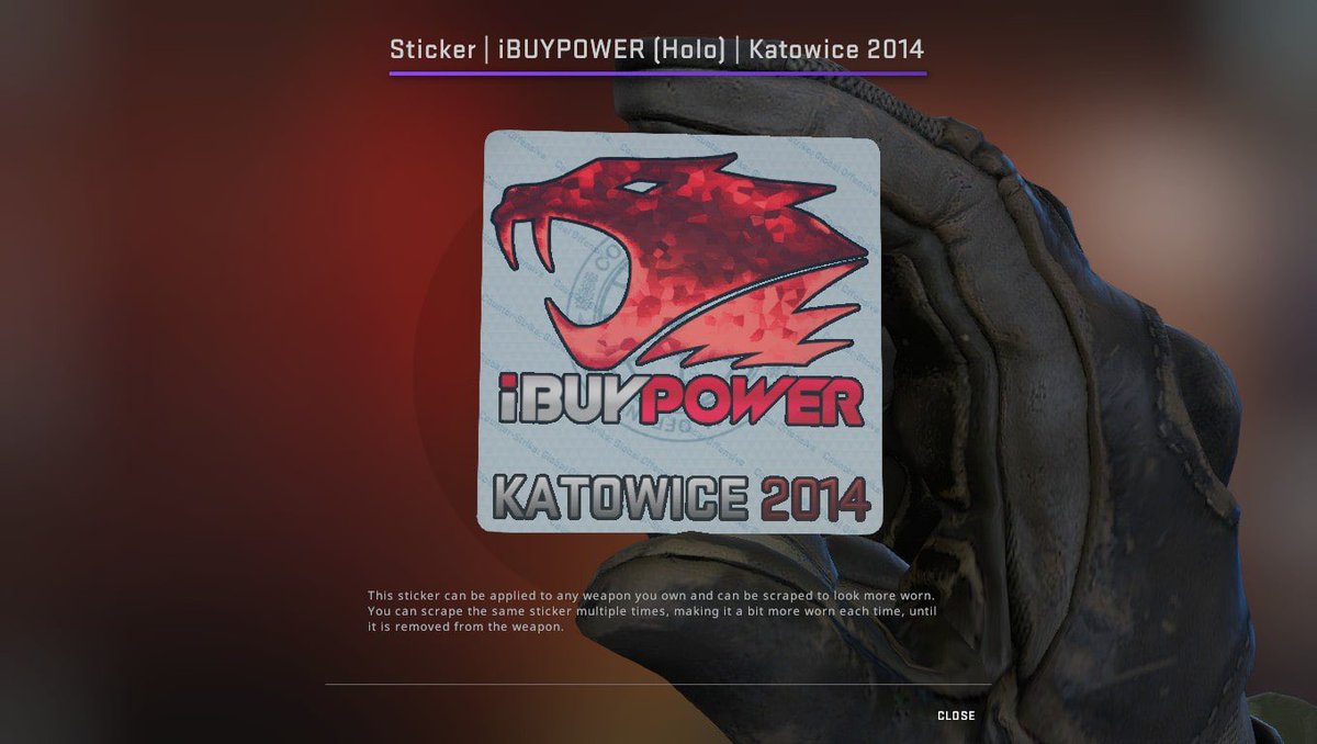 bromebook's tweet image. Looking for 4 IBP holo 2014… $20 each or $80 for all 4 ‼️ #CSGO #csfloat