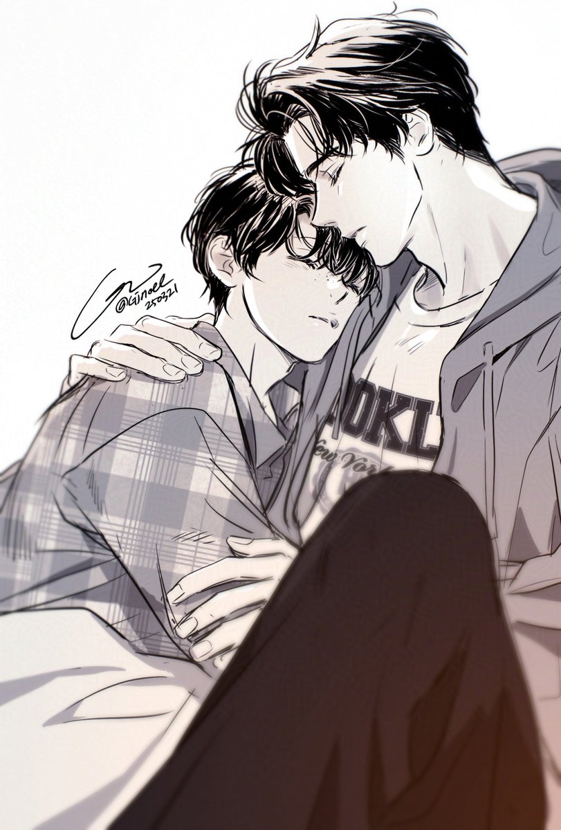 어제 일하다가 그냥 낙서가 너무 하고싶어서...허름🫠...
깨끗한 원사이즈 이미지는 포타에 있어요 😊
#미필고 #웹필고 #LoveHistoryCausedbyWillfulNegligence