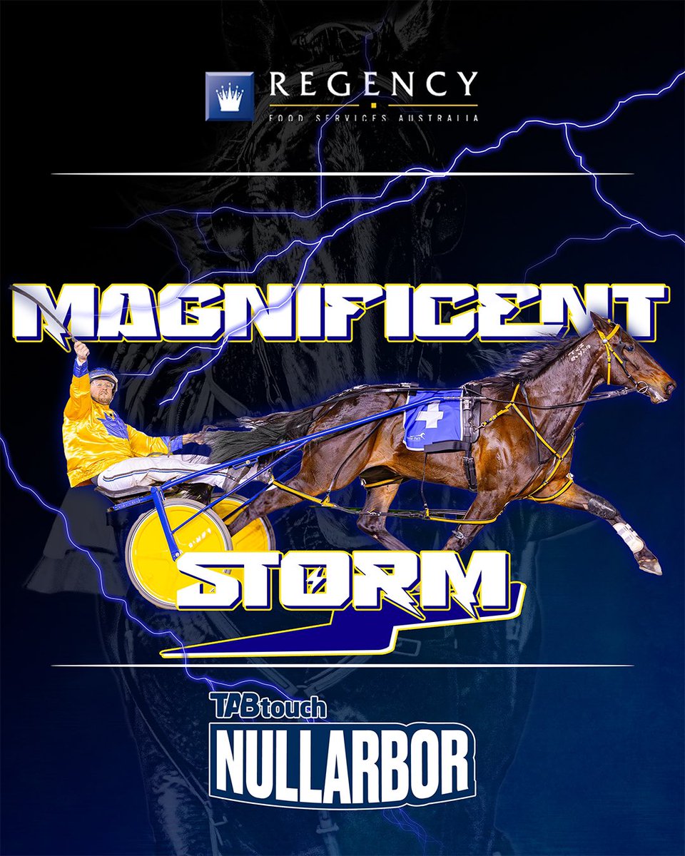 It’s with great excitement we share the news that “Stormy” will be representing our slot in the upcoming <a href="/TAB_touch/">TABtouch</a> Nullarbor Slot Race! 

Magnificent Storm is the horse we bought this slot for, and we can’t wait to see what he can do at @gloucesterpark on April 25 👌
