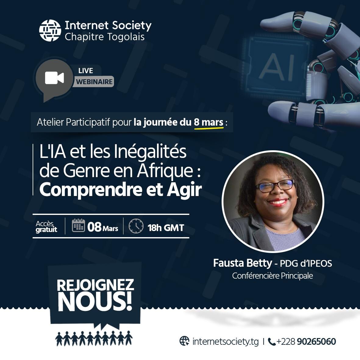 Chapitre Togolais d'Internet Society (ISOC Togo) tweet media