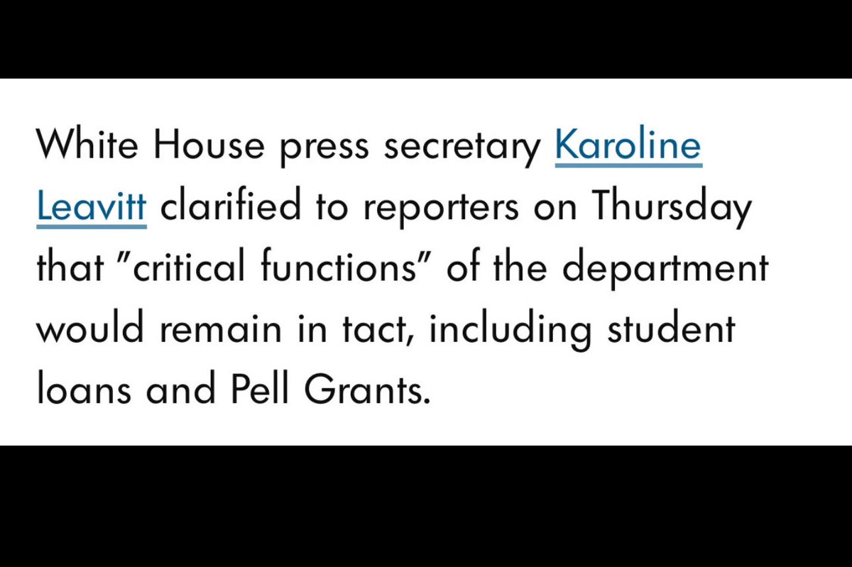 Funny how they can gut everything BUT your loans. 😂😂😂

MAGA and Trump are so dumb.