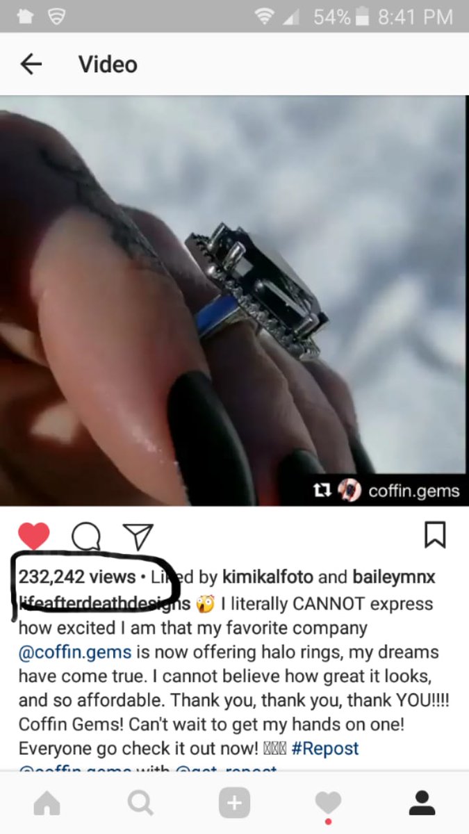 CoffinGems's tweet photo. Our Halo Rings launch in 2016 broke the internet with over 232,000 views and still our most popular ring! 🤩 #coffinshape #Victorian #weddingrings #alternativegirl #alternative #punk #coffinjewelry #gothgirl #gothfashion #gothic #halloween #haloring #halorings #haloringsetting https://t.co/FwD57EbJ8z