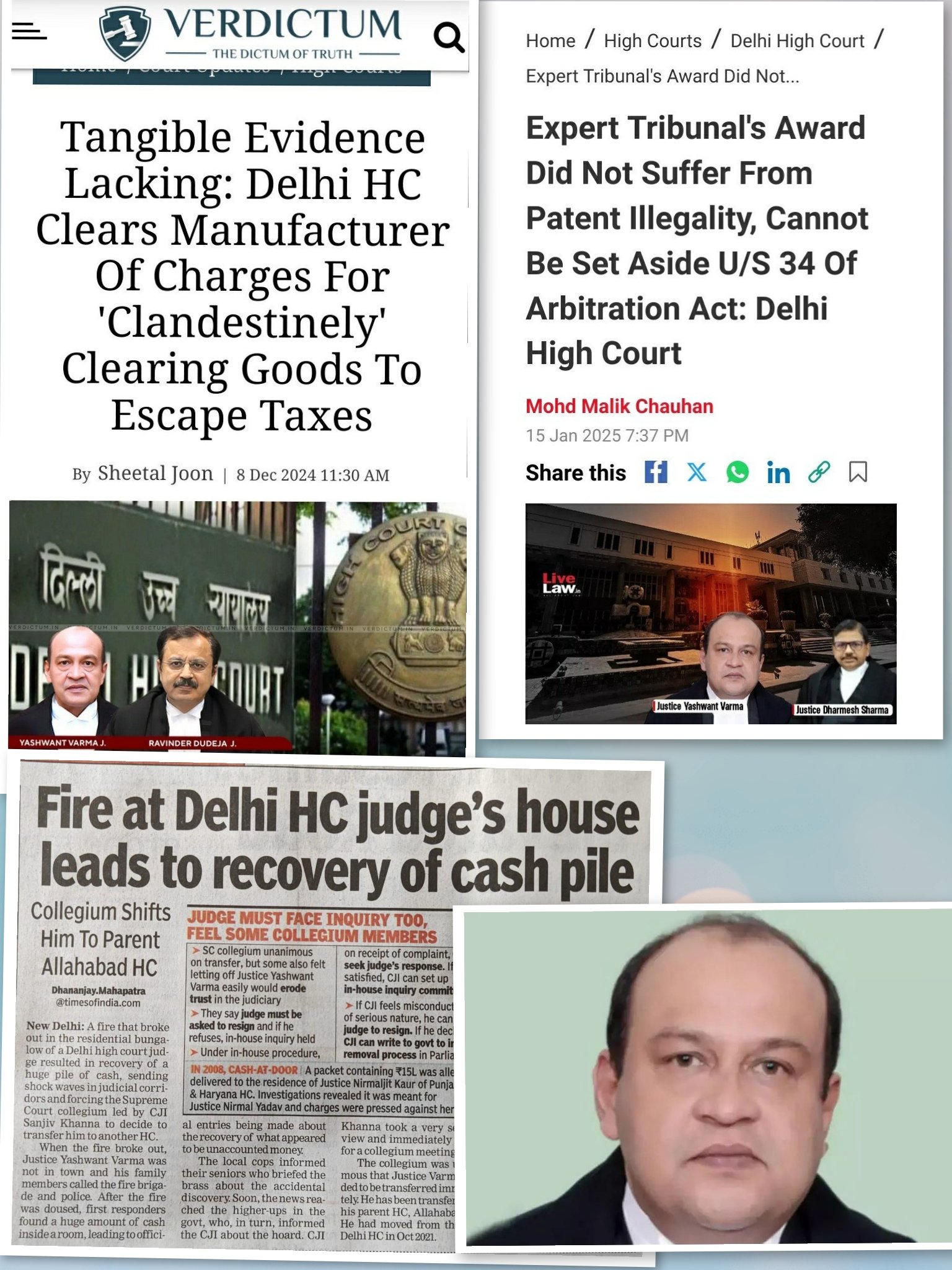 कौन हैं Justice Yashwant Varma जिनके घर में मिला नगदी कैश का भंडार, एक्शन में सुप्रीम कोर्ट कॉलेजियम, जांच और महाभियोग की प्रक्रिया शुरू
