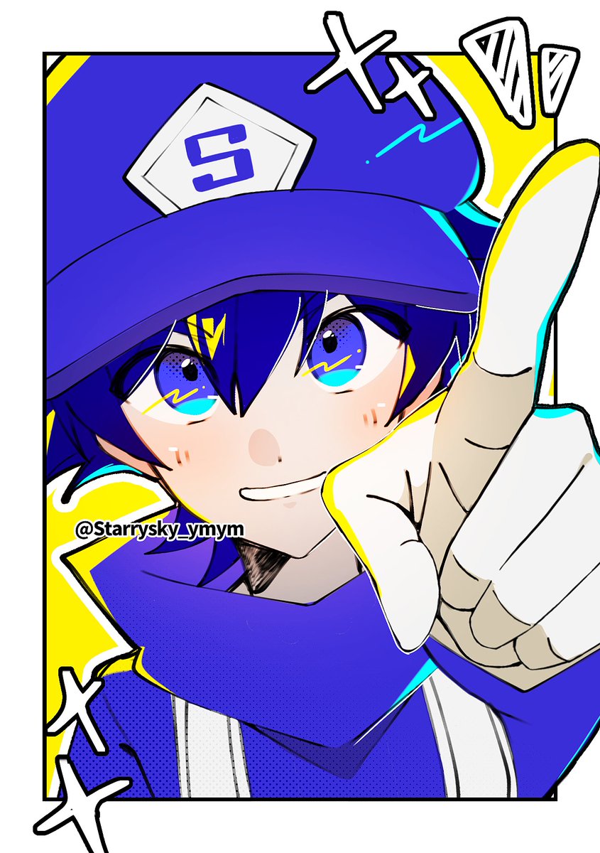 Starrysky_ymym's tweet image. 落描きSMG4