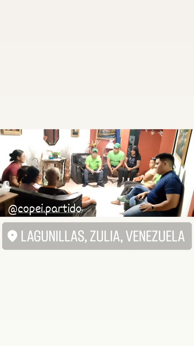 Zulia_Copei's tweet photo. #copeizulia Desplegados en la Pquia Alonso de Ojeda en defensa del Zulia, nos organizamos en cada Centro de votación 🟢💯
P.Julio Maninat, E.Hernández, Raúl Cuenca, N. Matea, L. Contreras, F. Zea y Nva Lagunillas. 
Estructuras activas ✅
Rumbo al #25Mayo 
#ElZuliaNoSeEntrega ☀️ https://t.co/Vae1t06fTo