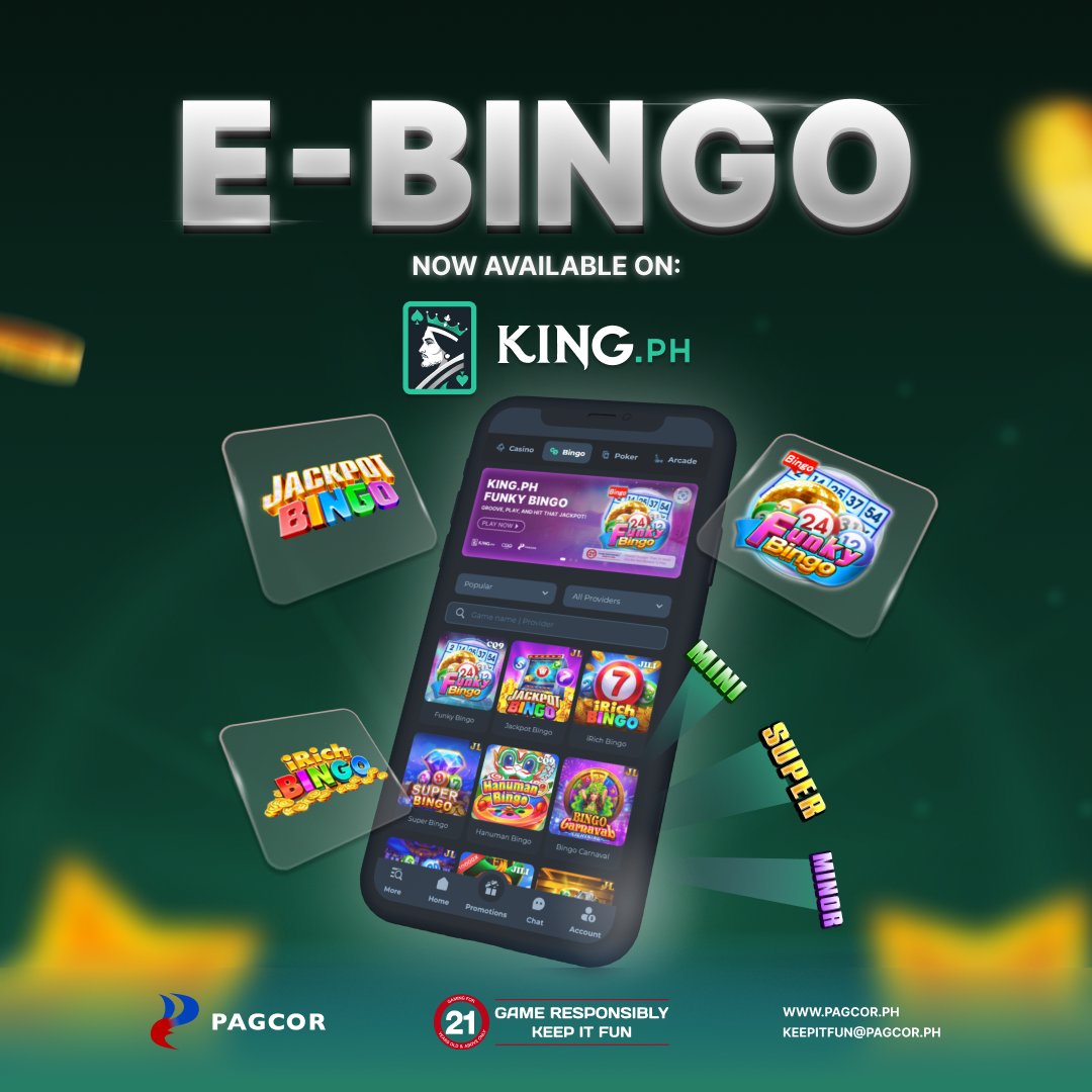 Kingcasinoph's tweet photo. E-Bingo IS NOW AVAILABLE IN KINGph! ๐
Tara na at mag-enjoy sa exciting na laro ng E-Bingo! ๐ฐโจ Huwag palampasin ang pagkakataon, maglaro at mag HARI dito lang sa KINGph!
#kingcasinoph #Kingph #slots #EBingo #KINGph #PlayAndWin #BingoFun #BigWins #JILIGAMES https://t.co/L9zH2Bj9qi