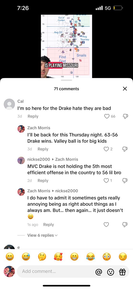 1. Yes… I got into a TikTok argument. 

2. It still feels realllllyyyyy good. 

#TheValleyRunsDeep