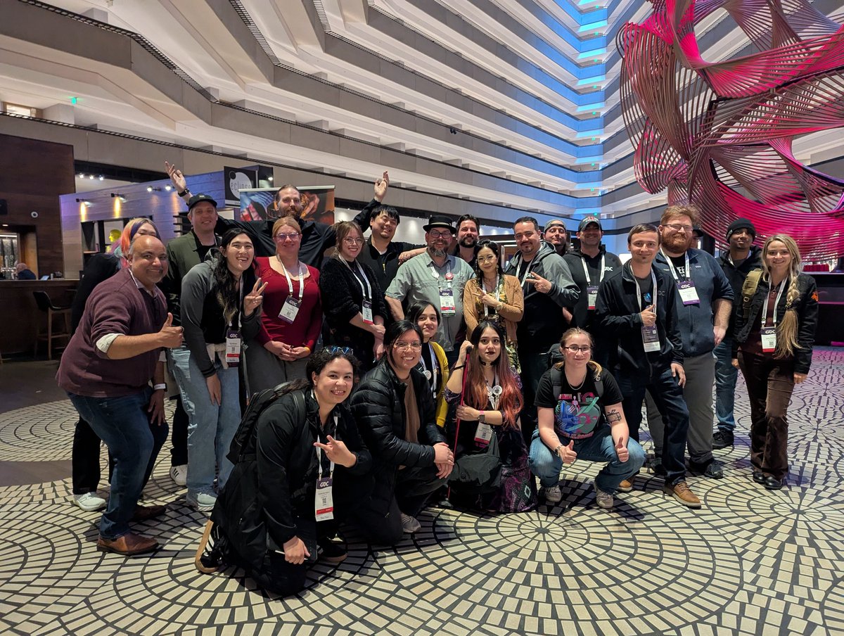 Love meeting these amazing ppl from the Gaming industry <a href="/Official_GDC/">GDC Festival of Gaming</a> #GDC2025