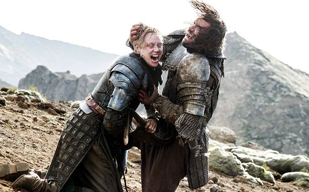 prestige tv formula is actually just gwendoline christie beating the crap out of a very unkempt man #Severance