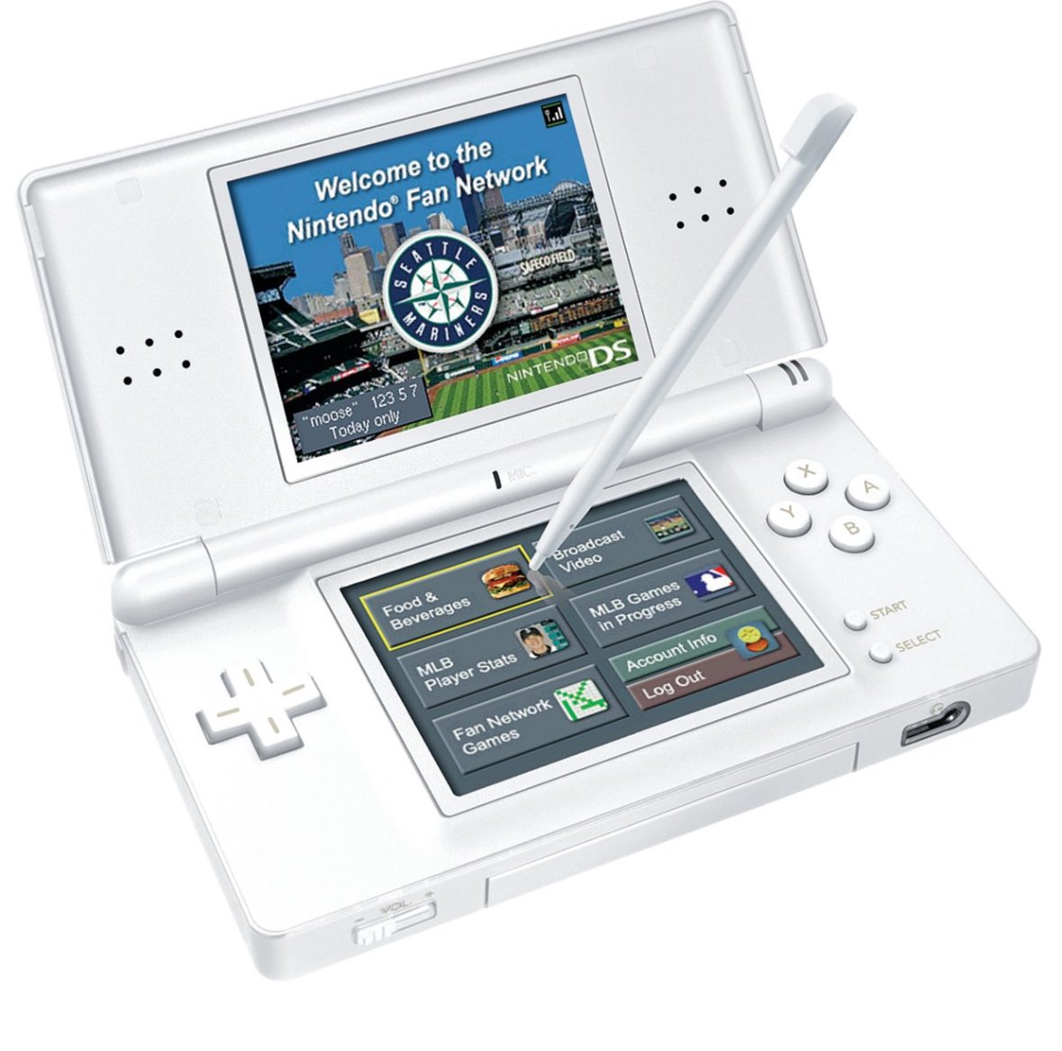 JakeRandall's tweet image. Shoutout to when Nintendo allowed fans to order a beer to their seat using their Nintendo DS at Mariners games!