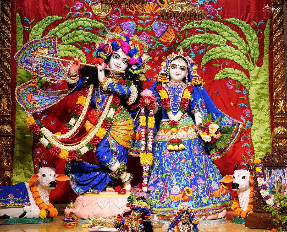 ISKCONPune's tweet photo. 🙏🏽Today's Darshan 📿 🗓21-03-2025🙏
🌷Sri Sri Radhavrindavanchandra🌷
🚩@ISKCONNVCCPune🚩
.
.
#ISKCONNVCC #ISKCONPune #ISKCONNVCCPune #ISKCON
 #21stmarch #21stmarch2025 #Friday #Harinaamsankirtan
#Radheradhe #Sankirtan #Kirtan #Vrindavan #Mayapur #Prabhupada
#GovardhanEcoVillage https://t.co/f6i2JFop3A