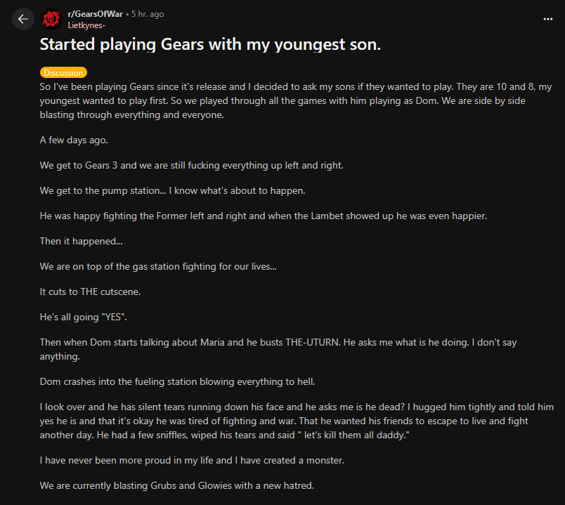 Legendary dad