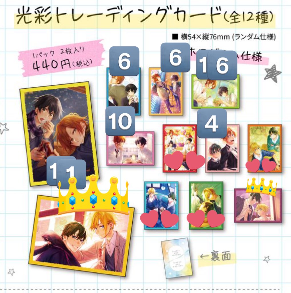【交換】 佐々木と宮野 平野と鍵浦  グラッテ

譲︰佐々木と宮野

求︰平野と鍵浦 ＞＞定価(➕送料)

👑は無限回収、💕︎は希望数集まるまで
交換最優先、譲渡は10点〜で横浜手渡し郵送のみ
譲渡はお返事お時間いただきます
横浜川崎手渡し＞都内手渡し(日時要相談)＞郵送
よろしくお願い致します🙇🏻‍♀️