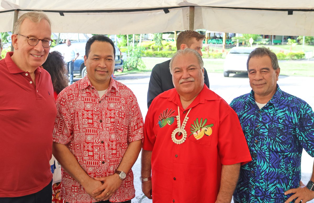 Secretary General, Baron Waqa today joined the Republic of the Marshall Islands (RMI) Students Association, RMI community in Fiji, high- level dignitaries, other student associations, civil society organisations at the University of the South Pacific, Laucala campus, Suva to