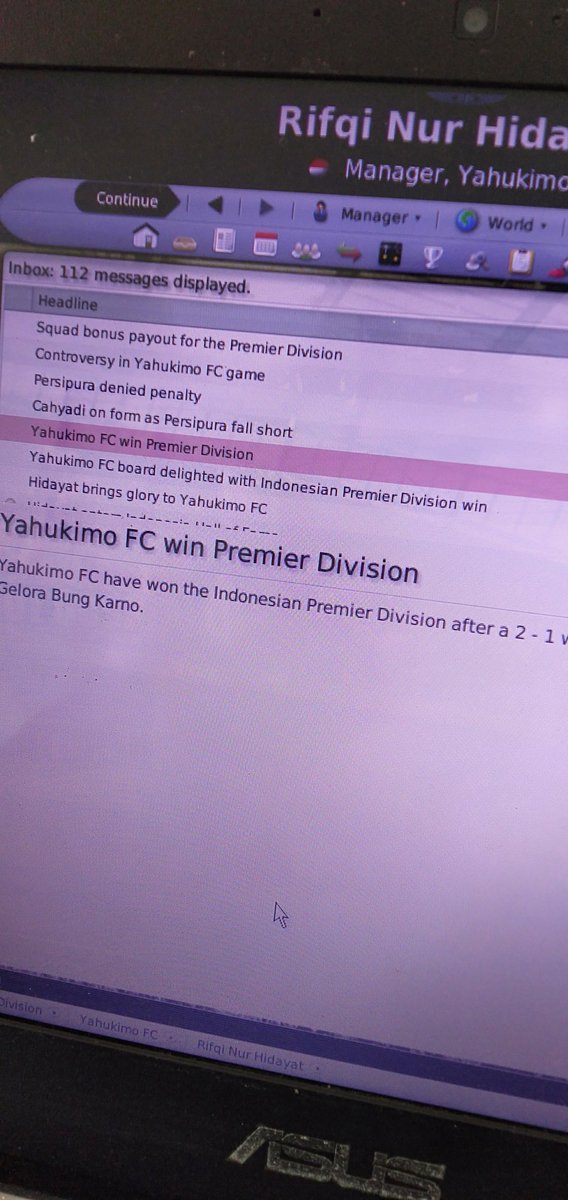 choczout's tweet image. Akhirnya juara juga di musim 2013 sejak gabung musim 2007 ... #FM08 #FM
@id_fm