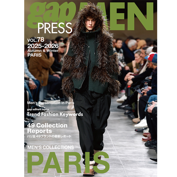 2025-2026 AW gap PRESS MEN vol78 PARIS is on sale.
The cover page is "sacai".

sales
tobooks.shop-pro.jp/?pid=184076354
e-book also available!

The next issue 3/26 2025  
2025 PRE-FALL gap PRE COLLECTIONS vol.11
tobooks.shop-pro.jp/?pid=184076350

#sacai #AW25 #PFW #fashionshow #runway