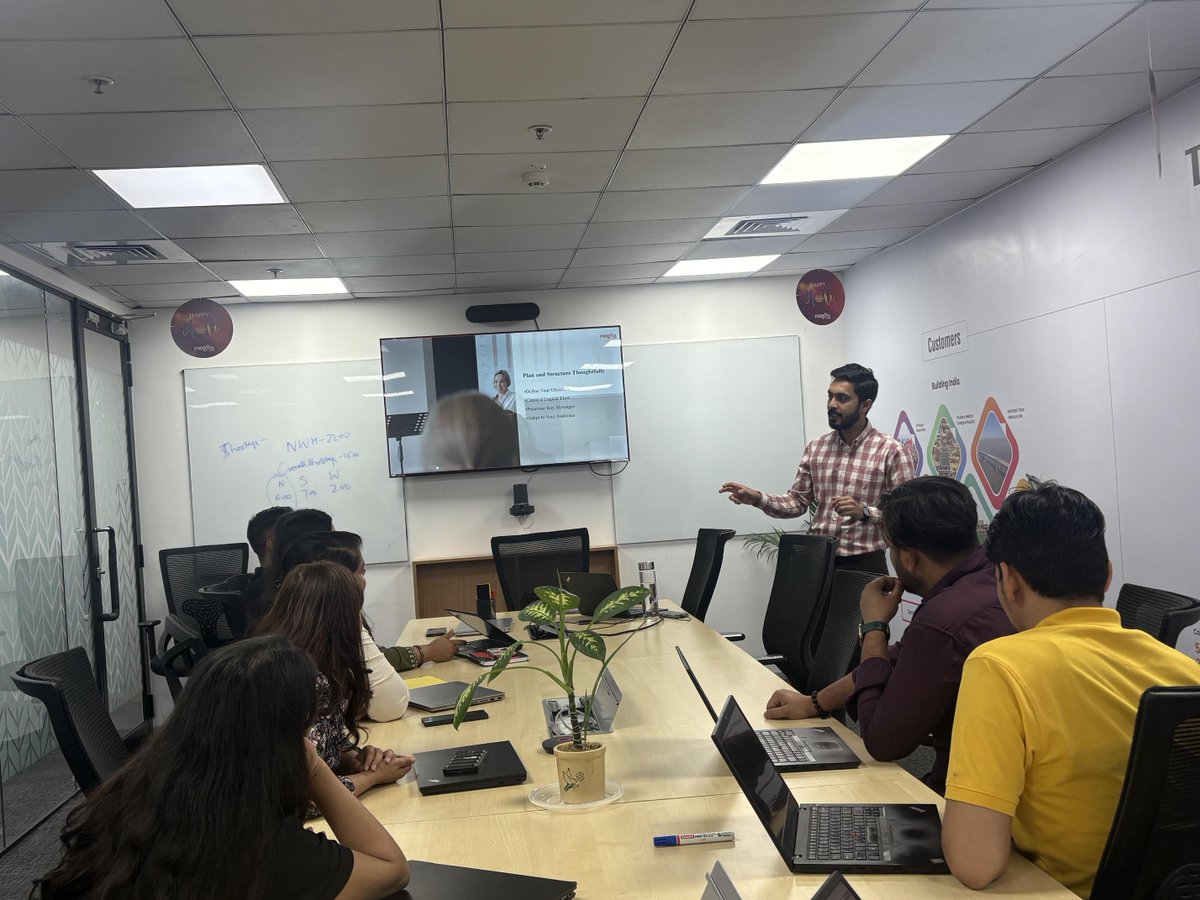 We recently conducted a Presentation Skills Training to help our employees become confident, engaging, and impactful speakers. 

Check out the highlights below👇

Kudos to all participants for their enthusiasm!

#LifeAtMoglix #PresentationSkills #SpeakWithImpact #MoglixHaiNa