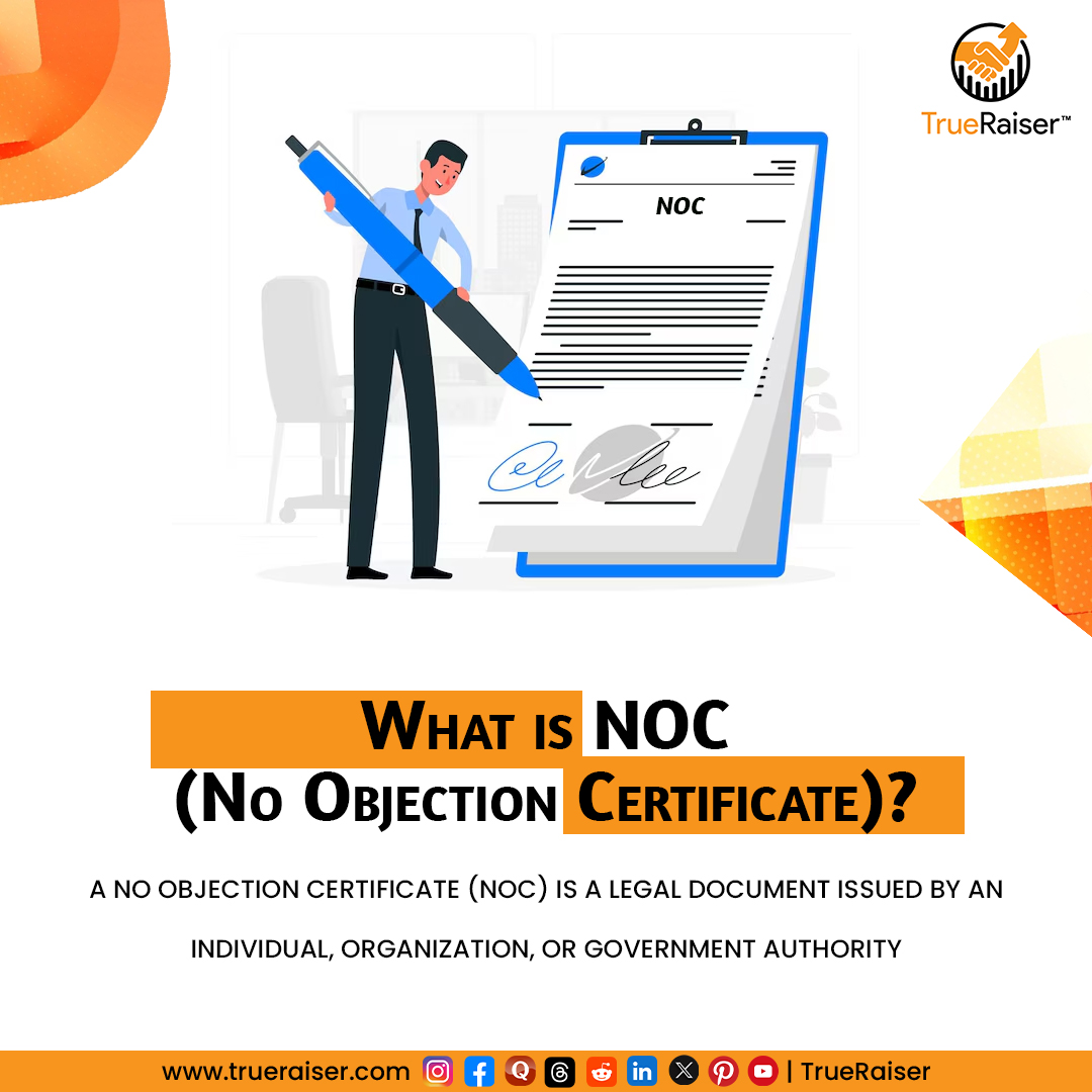 TrueRaiser's tweet photo. What is an NOC (No Objection Certificate)?
 
📞 Call/WhatsApp: +91 817-1284-646
📧 Email: info@TrueRaiser.com
🌐 Website: https://t.co/NQhZw5pi8y https://t.co/JRD5ofYhVy