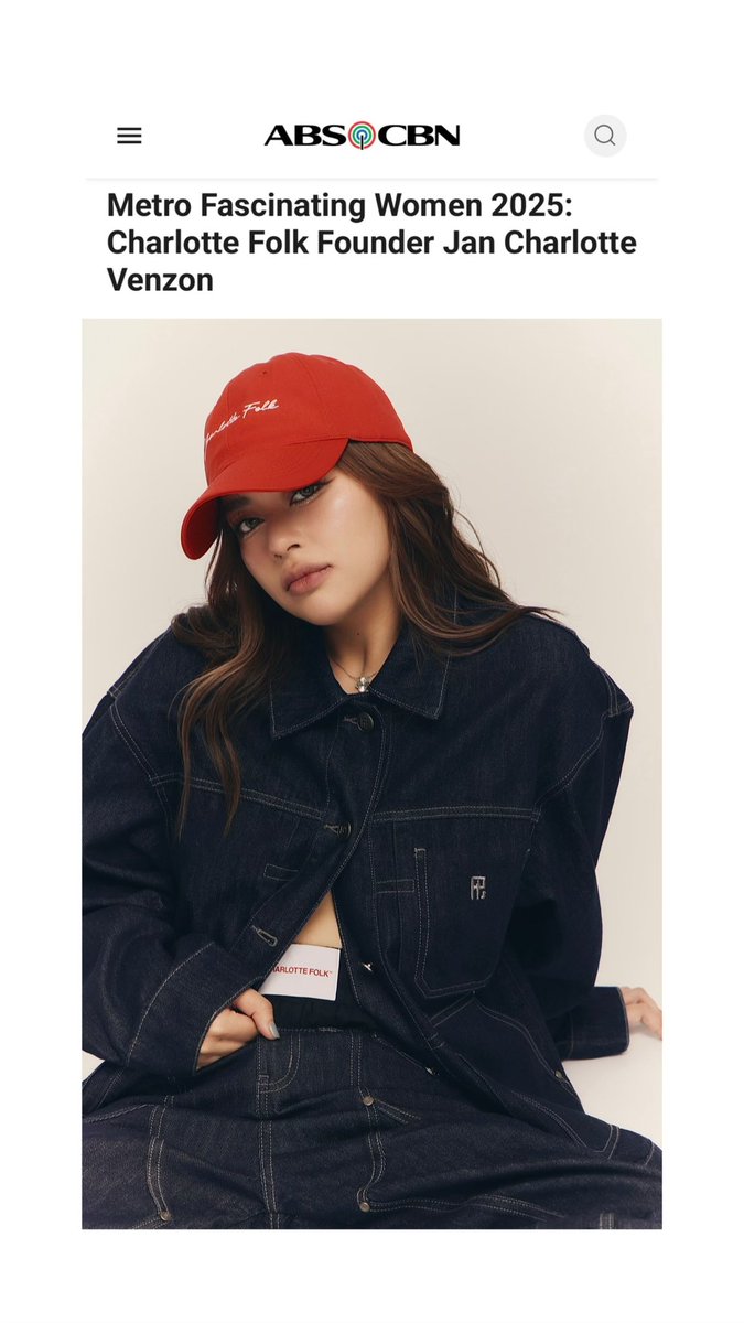 charlottesquad_'s tweet photo. A woman whose strength, energy, and spirit inspire everyone she encounters. Congratulations CEO @jancvenzon! We are so proud of you 💙

Read the full article here — https://t.co/703Ak3CusW https://t.co/dmIWDvkHaO