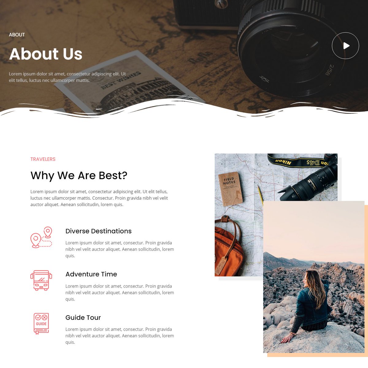 📷Travel Website
CMS- WordPress
Page Builder- Elementor
#tahminaomi #elementor #wordpress #websitedesign