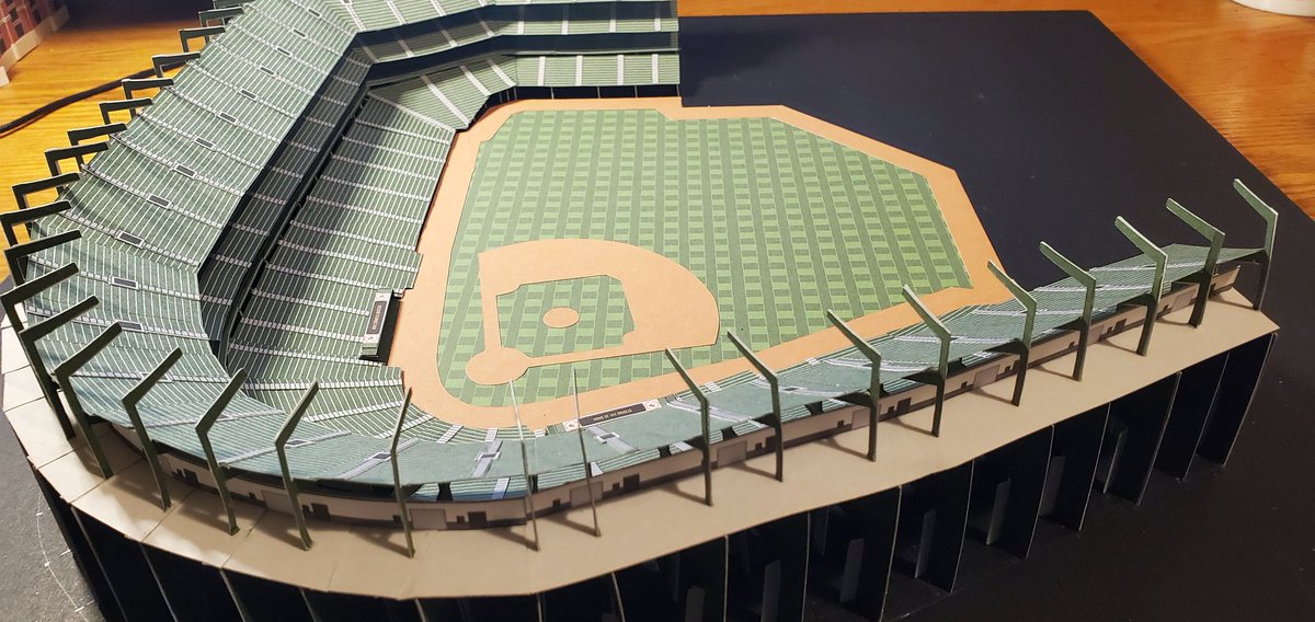 Paper Camden Yards 2 has all infield seating done and 3rd level concourse and consessions stands are finished.