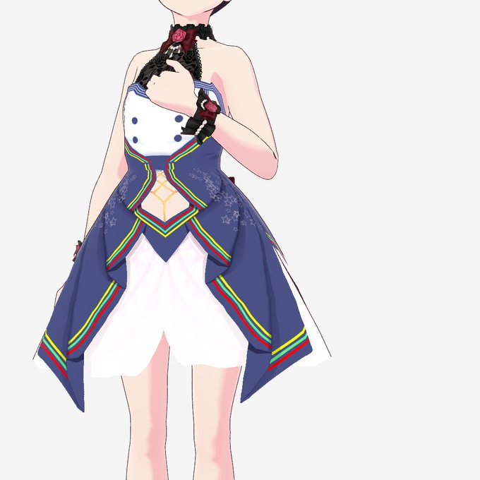 隙間時間に義兄の衣装に着手した
といってもゼロからはとても作れないので基本である衣装のテクスチャを型紙に描き替える荒業 