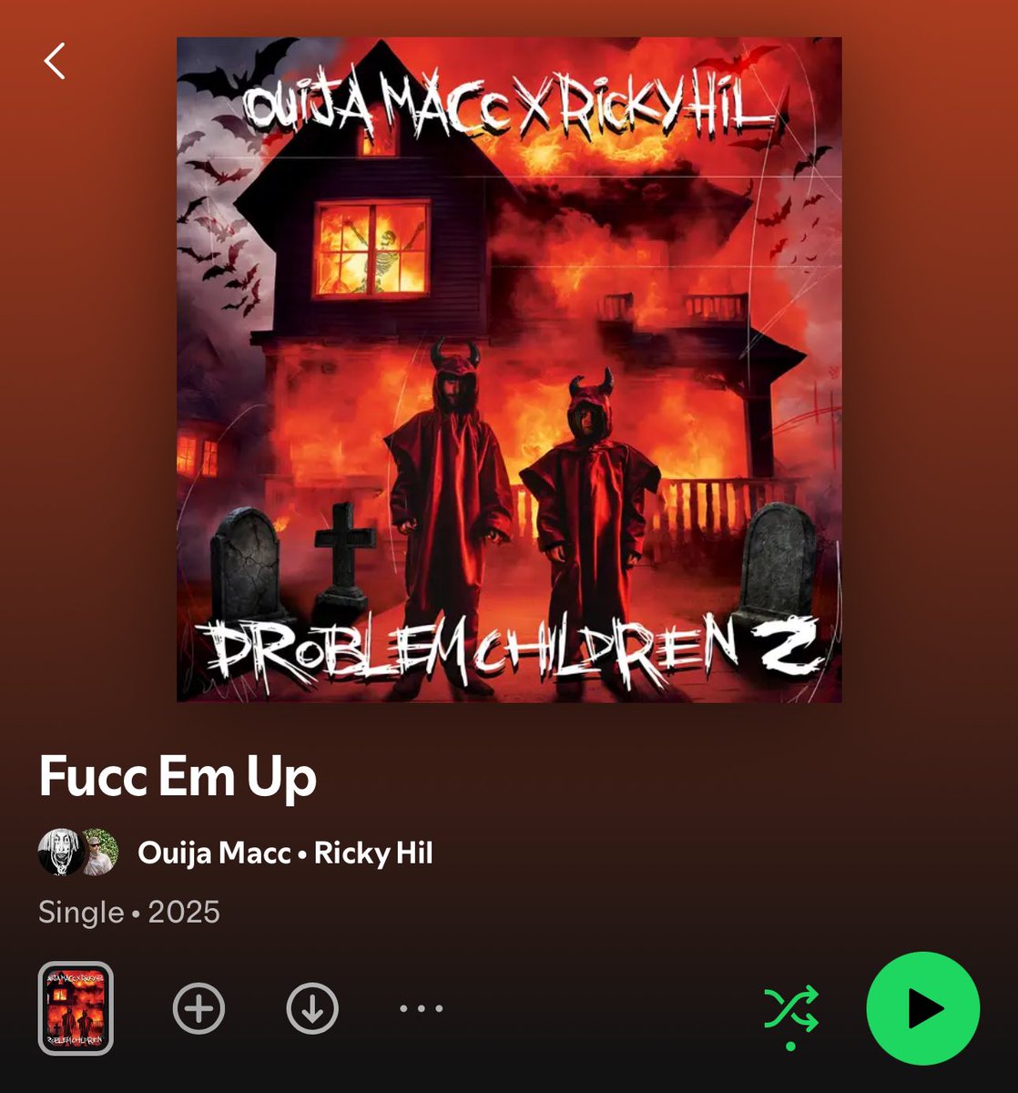 FUCC EM UP 

Now streaming on all platforms!!! 

WHOOP WHOOP!!!!