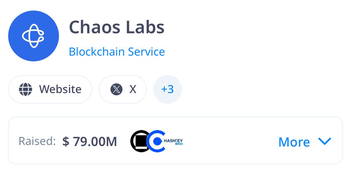 New Alpha here;

Register for <a href="/chaoslabs/"></a> Whitelist.!!!

💵Funding: $79M
💰Cost: $0

How to register?

📍Head to chaoslabs.xyz/ai/signup
📍sign in using your email
📍verify email
📍connect your airdrop wallet and sign 
📍connect your x and your email
📍Done

Then, wait for update