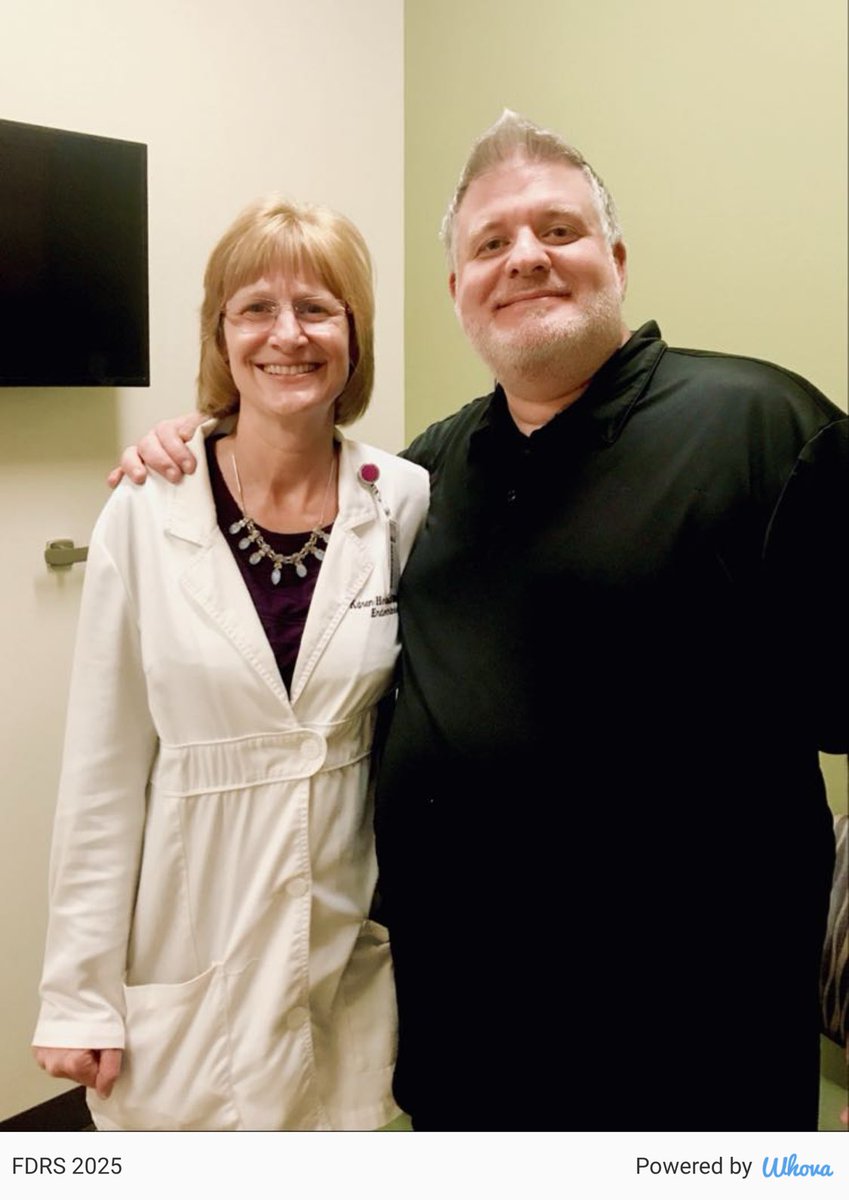 1_Rare_Zebra's tweet image. Met Dr. Herbst in 2019 after my official Dercum’s diagnosis. So grateful for her unrivaled dedication to researching our disease ❤️‍🩹 
#Dercums
#FDRS2025 via Whova event app whova.com/whova-event-ap…