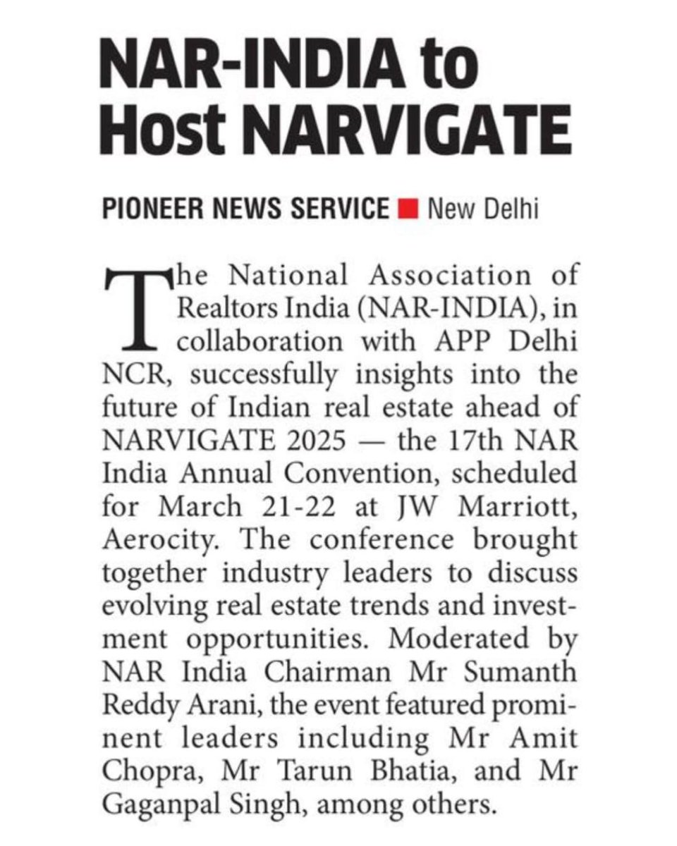 theyellowcoin's tweet image. As PR and Social Media Partners of @Narvigate2o25, we are proud to amplify the voices shaping the future of Indian real estate. This 2-day event begins today, setting the tone for innovation, collaboration, and transformation in the sector.

@APPDelhiNCR 

#PRPartner #RealEstate