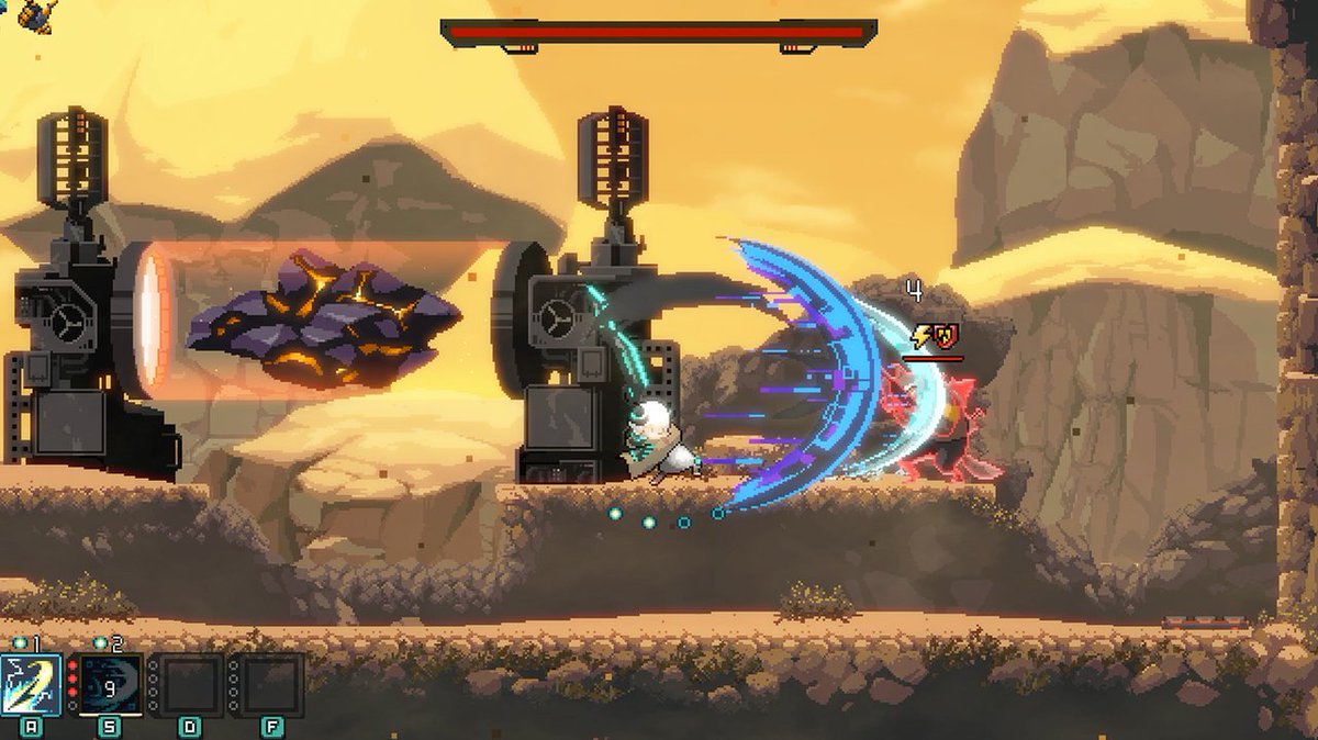 gamewith_review's tweet image. サイバーパンクのスクロールアクション『STAND-ALONE』初のプレイテスト開始!
gamewith.jp/pc/game/articl…
サイバーパンク×ポストアポカリプスの世界を舞台に、サイボーグと化した羊となってスピード感のある戦闘をいち早く体験できる。
#indiegames #STANDALONE