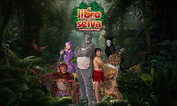 Tenemos #PasesDobles para "El Libro de la Selva". SÁBADO 22 de marzo, a las 16:00 horas, en el Teatro Tepeyac. Envía LIBRO y TU NOMBRE COMPLETO a promocionesociomx@gmail.com