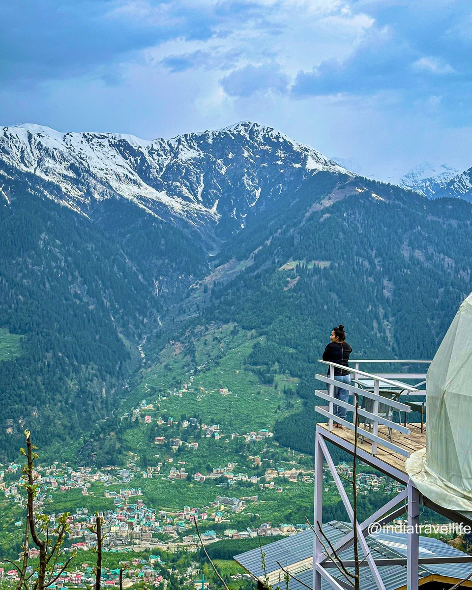 IndiaTraveLife's tweet photo. 🌄 Discovering Serenity in Sethan Valley! 
Nestled just 12 km from Manali, Sethan Valley is a tranquil haven offering panoramic views of the majestic Dhauladhar range and the cascading Beas River. 

#Manali #india #tourism #travel #holiday #gntm #TheApprentice #JHOPE #TimnasDay https://t.co/iolODEZ0I3