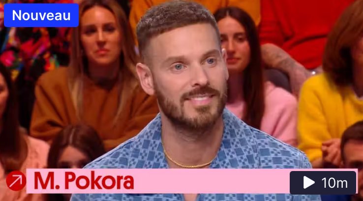 lateampf's tweet photo. ▫️REPLAY || « Un shot d'adrénaline avec @MPokora » - Quotidien https://t.co/EXYheakgba https://t.co/uy0X6cWuC8