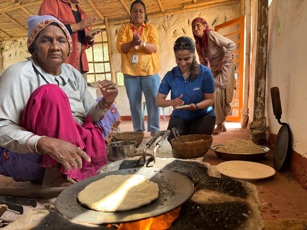 IPDevgun's tweet image. Spent a day on the farm—plucking, weeding, cooking on a chulha. A reminder of how far we’ve drifted from the basics. In a world consumed by screens and speed, we’ve lost touch with the roots that sustain us. Time to reconnect
#BackToRoots #FarmLife #SimpleJoys #KPMG #CSR #millets