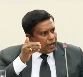 rangaba's tweet photo. DESHABANDU DRAMA: ASG Dileepa Peeris said DT wasn't fit to be a constable. Many thought he was targeting the IGP. But they're friends, so maybe it was just an act. Thankfully, the Magistrate didn't stick to the script. Dileepa is also @GotabayaR 's hitman 
https://t.co/P50Kz1bKM6 https://t.co/GIZUIQtkER