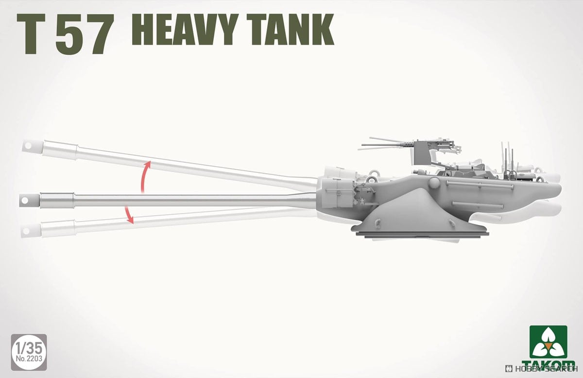 hobbysearch_wd's tweet photo. T57 Heavy Tank
✨Preorder Today✨
https://t.co/W0h9PmAQyP
The T57 is a heavy tank that was planned for development by the US military in 1951 as an advanced version of the M103 heavy tank!
#Takom #HeavyTank https://t.co/IS7E3hYm4E