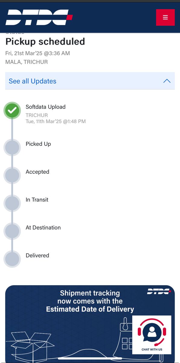 OnlyItalk's tweet photo. Never book your parcel @DTDCIndia …its been 10 days since the courier is booked but still now they have not picked up..Called the customer care multiple time inspite of that there is no one to pick the parcel…A pathetic service..please dont use @DTDCIndia 

#dtdc #worstservice https://t.co/MUYhpNo74Z