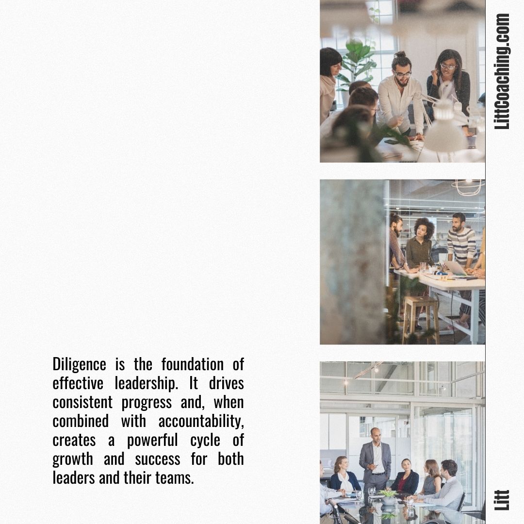 LITTCoaching's tweet image. Diligence is the backbone of leadership growth. While it’s not the only ingredient for stellar leadership, it’s essential for any success. Without it, progress is impossible. 💪

When paired with accountability, diligence creates a powerful feedback loop, driving both…