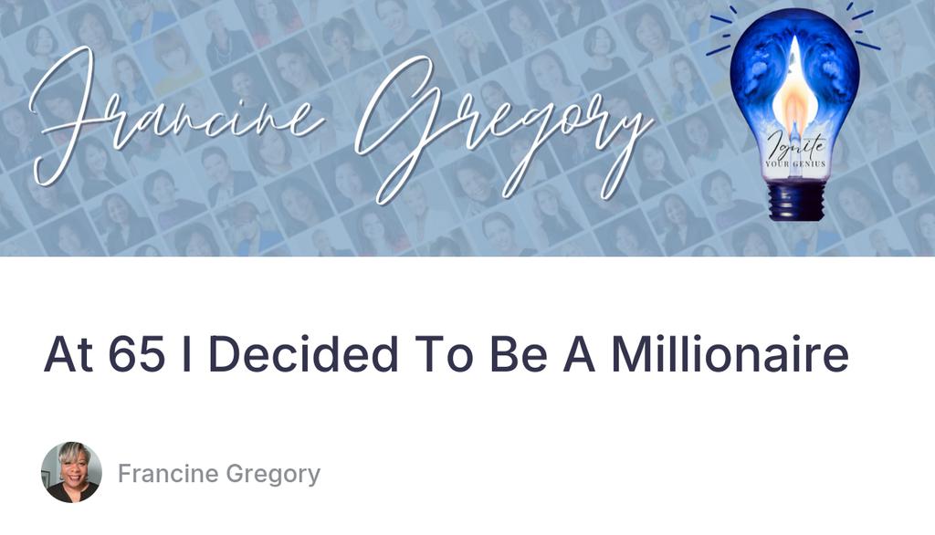 francinegregory's tweet image. My daily focus is to discover, develop, and do what God put me here to do: ignite and support the genius in others.

Read more 👉 lttr.ai/Acqri

#YoungerDays #KeyThings #DailyFocus