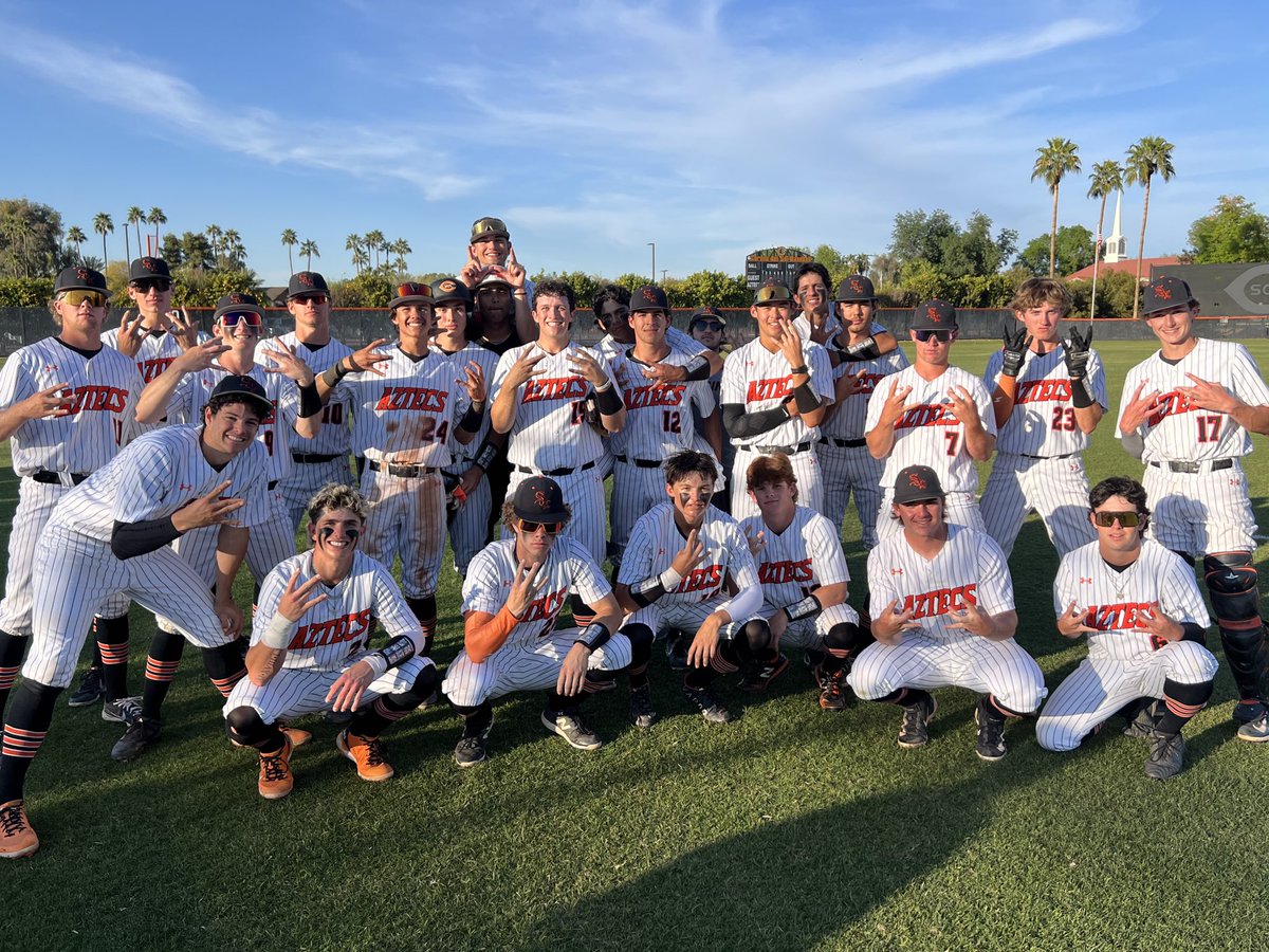 CDS Aztecs Baseball (@cds_baseball) on Twitter photo The Aztecs finish up spring break w/ a 10-0 win over Shadow Ridge @ home. The offense applied pressure & <a href="/RyanCaruso12/">Ryan Caruso</a> was tough on the mound. #DOB
W- <a href="/RyanCaruso12/">Ryan Caruso</a> 6IP, 1 H, 0R, 1 BB, 6K
<a href="/JaidenLoRe1/">Jaiden TJ.Lo Re #1</a> 2-4 2B, 2 RBI
Santi morales 1-1, 2 BB The Aztecs finish up spring break w/ a 10-0 win over Shadow Ridge @ home. The offense applied pressure & <a href="/RyanCaruso12/">Ryan Caruso</a> was tough on the mound. #DOB
W- <a href="/RyanCaruso12/">Ryan Caruso</a> 6IP, 1 H, 0R, 1 BB, 6K
<a href="/JaidenLoRe1/">Jaiden TJ.Lo Re #1</a> 2-4 2B, 2 RBI
Santi morales 1-1, 2 BB
